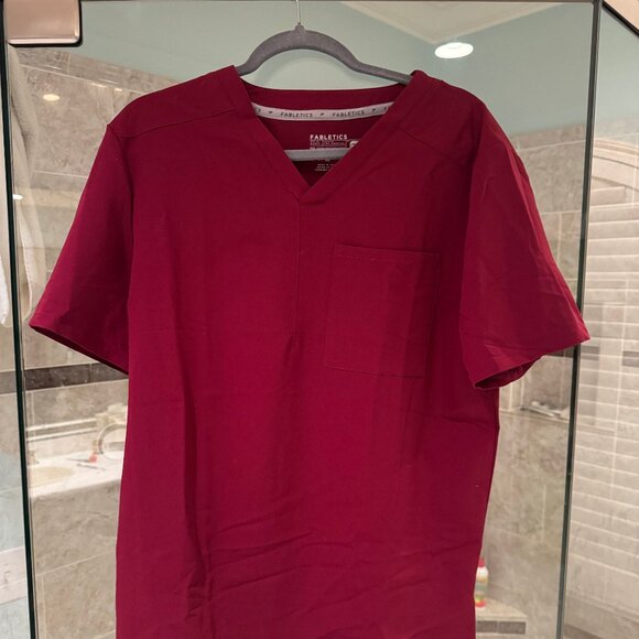 Fabletics Other - Fabletics Maroon Scrubs Set